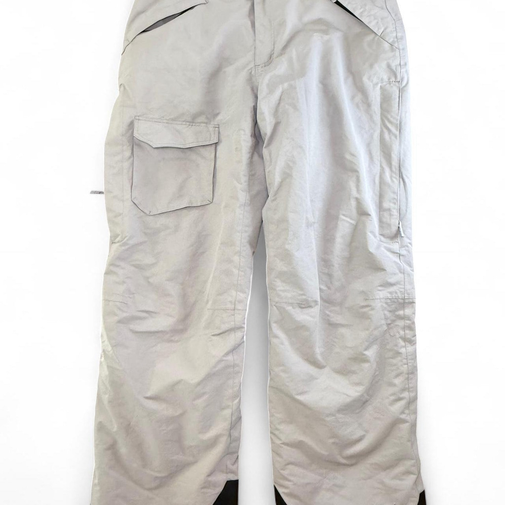 Women's White Pulse ski pants with black accents #skiing size XL